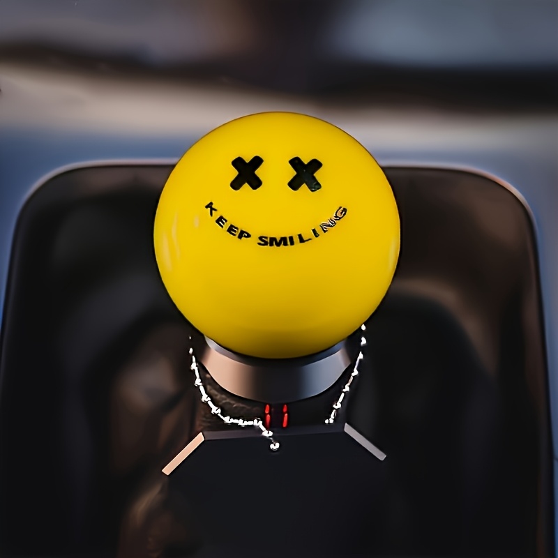 Interior Design Whimsical - Keep Smiling Yellow & Black Gear