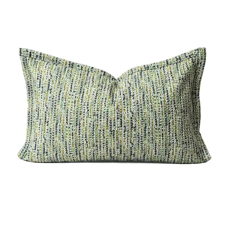 Textured Throw Natural - Modern Home Decorative Natural Light Green