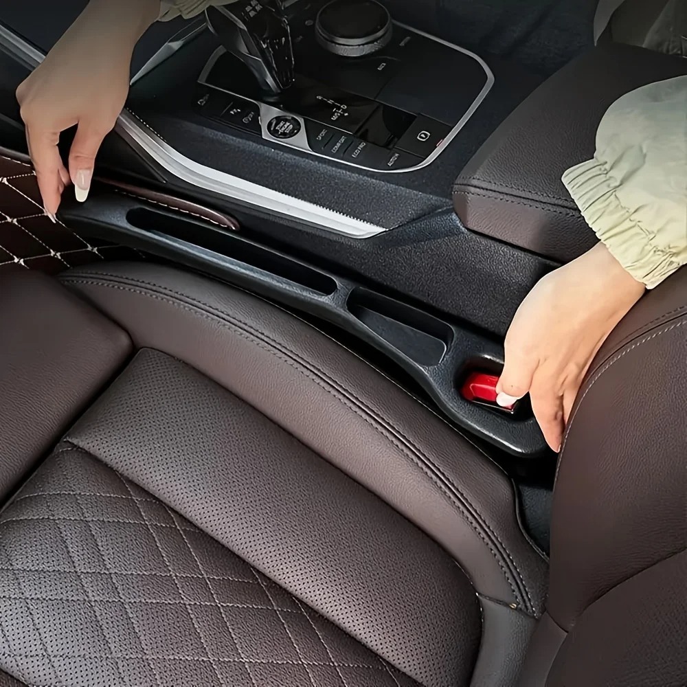 Interior Design Whimsical - 2Pcs Car Seat Gap Filler Organizer,