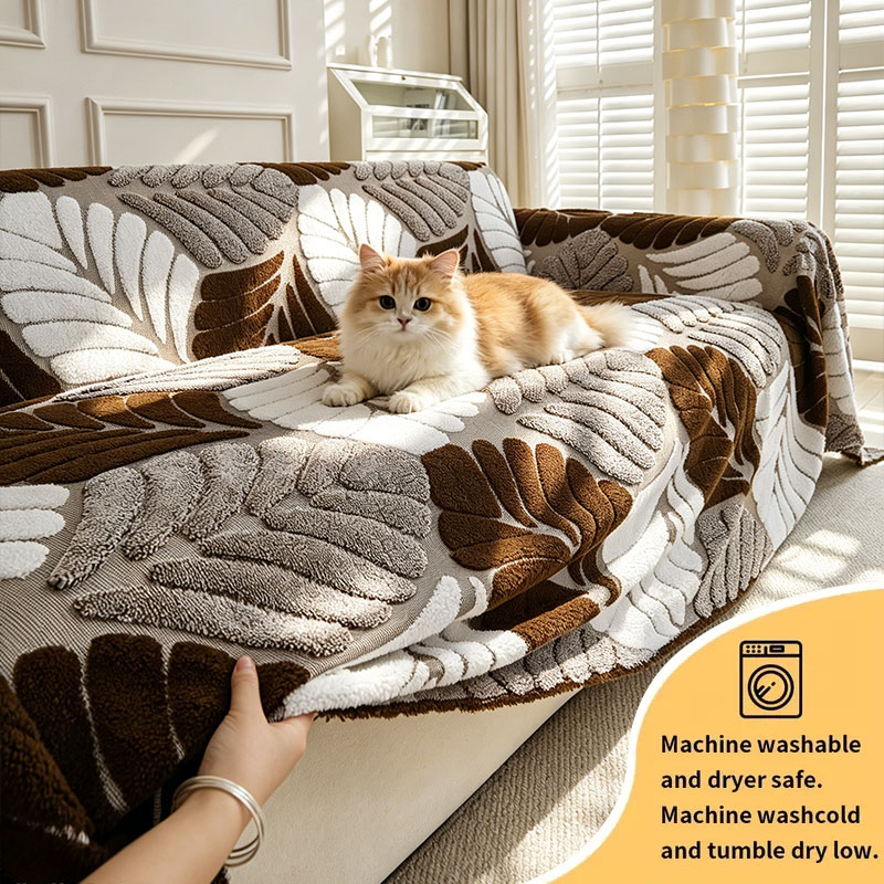 1PC-Two tone three-dimensional - огляд і ціна Textured Throw Natural