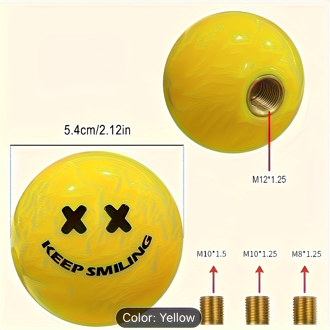 Keep Smiling Yellow & Black Ge - огляд і ціна Interior Design Whimsical