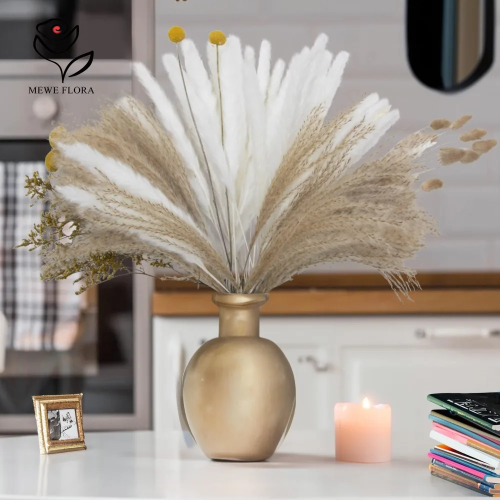 90 Pieces Pampas Grass Reeds B - огляд і ціна Dried Pampas Bundle