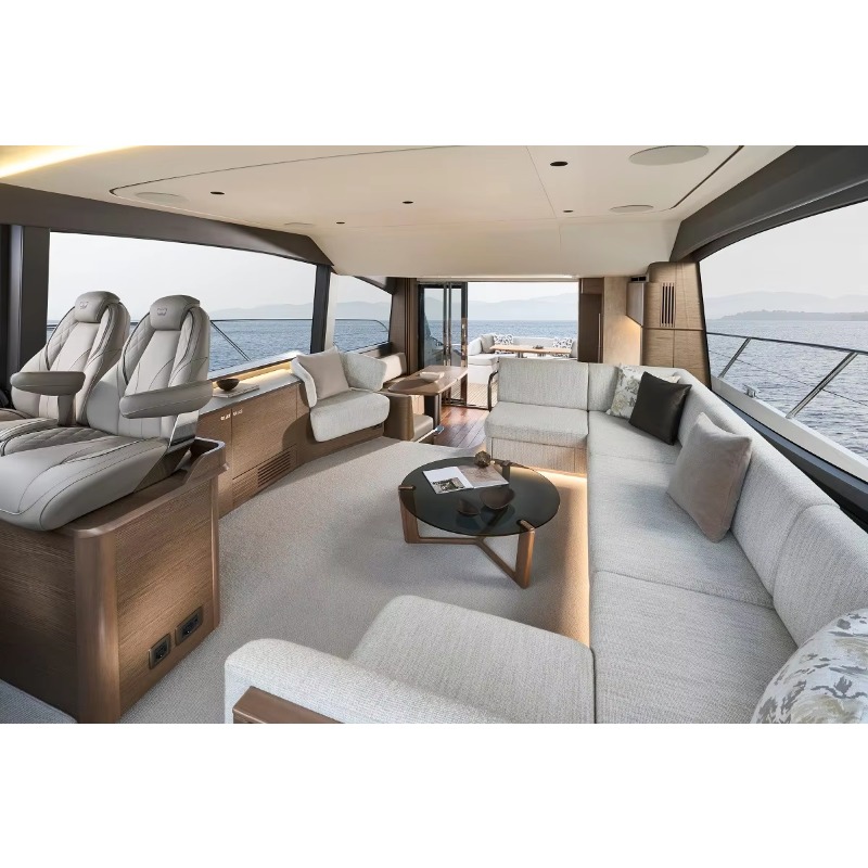 Customizable Luxury Motor Yach - огляд і ціна Interior Design Deck