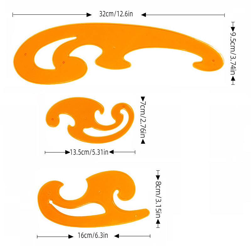 3pcs Curve Board 3-Piece Set S - огляд і ціна Interior Design Whimsical