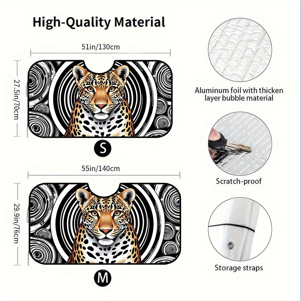 1pc, Leopard Abstract Monochro - огляд і ціна Interior Design Monochrome