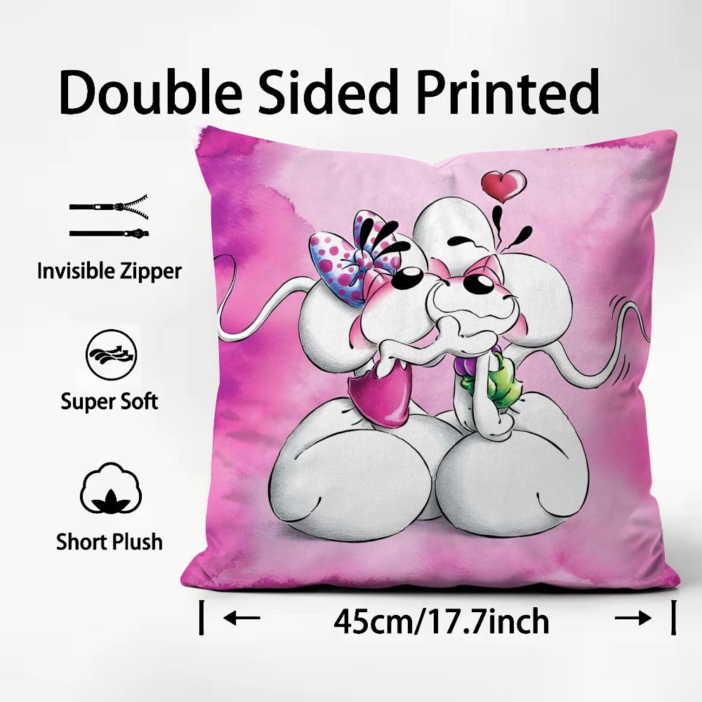 Cartoon D-Diddl Cushion Cover  - огляд і ціна Interior Design Whimsical