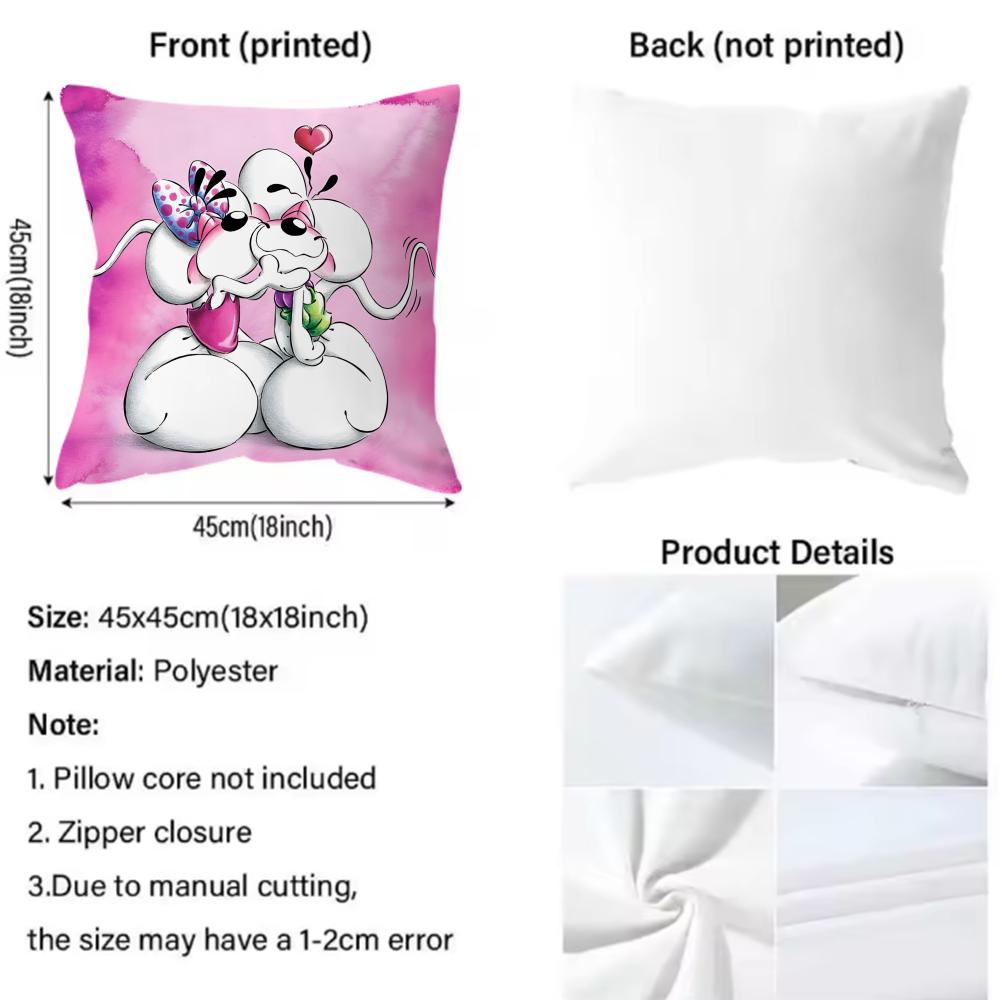 Cartoon D-Diddl Cushion Cover  - огляд і ціна Interior Design Whimsical