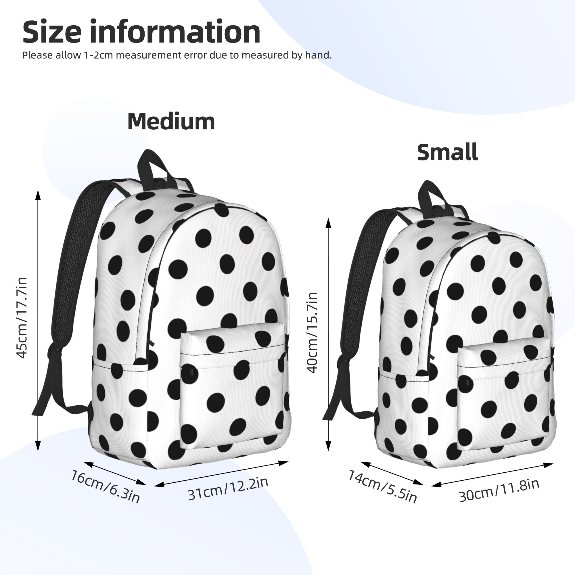Monochrome Polka Dot Backpack  - огляд і ціна Interior Design Monochrome