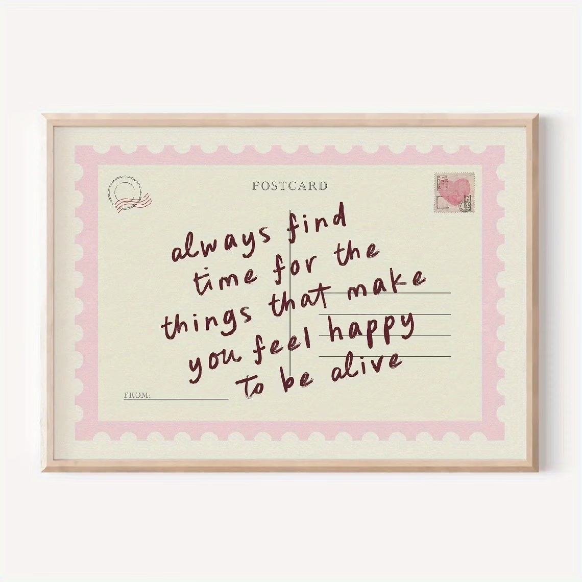 Retro Postcards That Encourage - огляд і ціна Interior Design Room