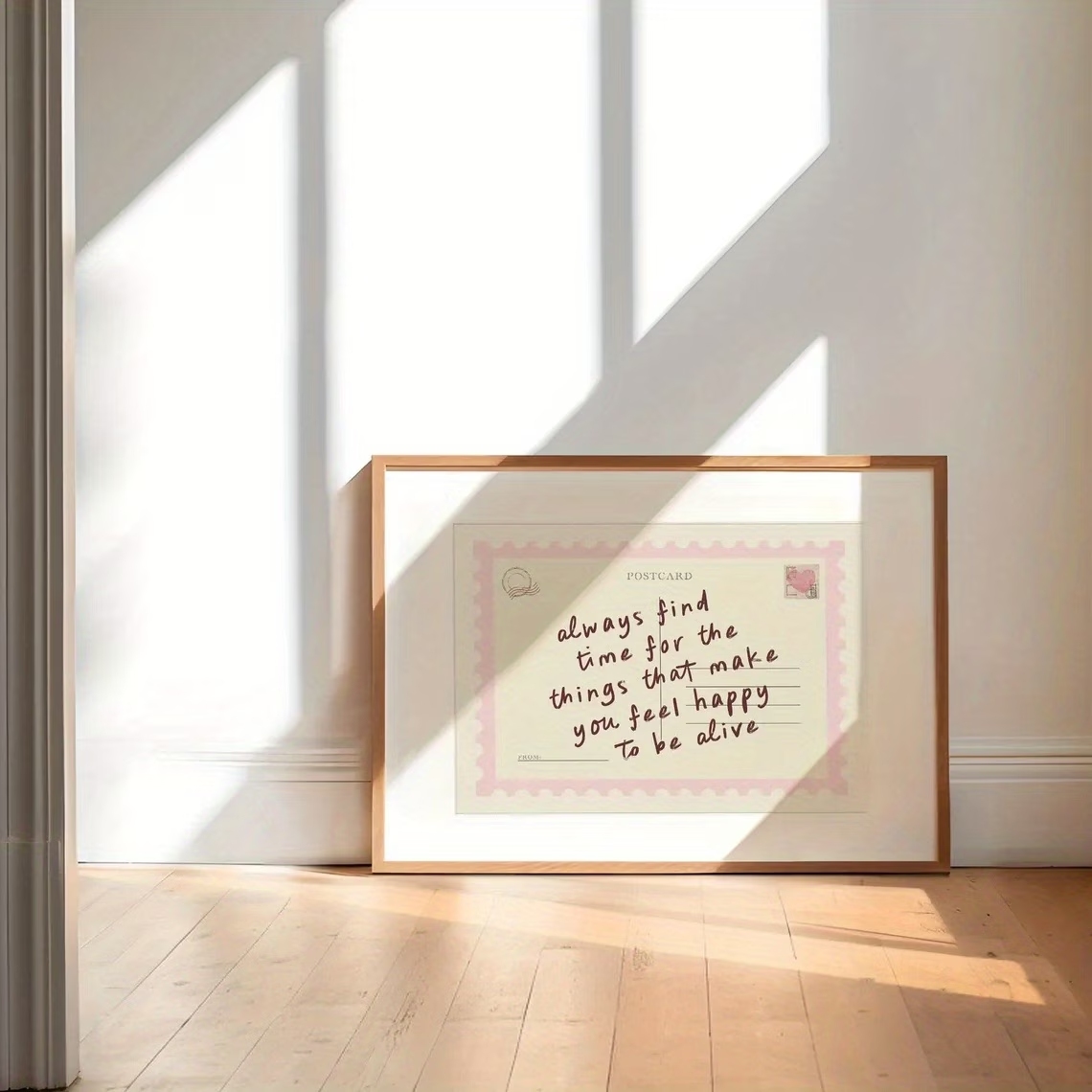 Retro Postcards That Encourage - огляд і ціна Interior Design Room