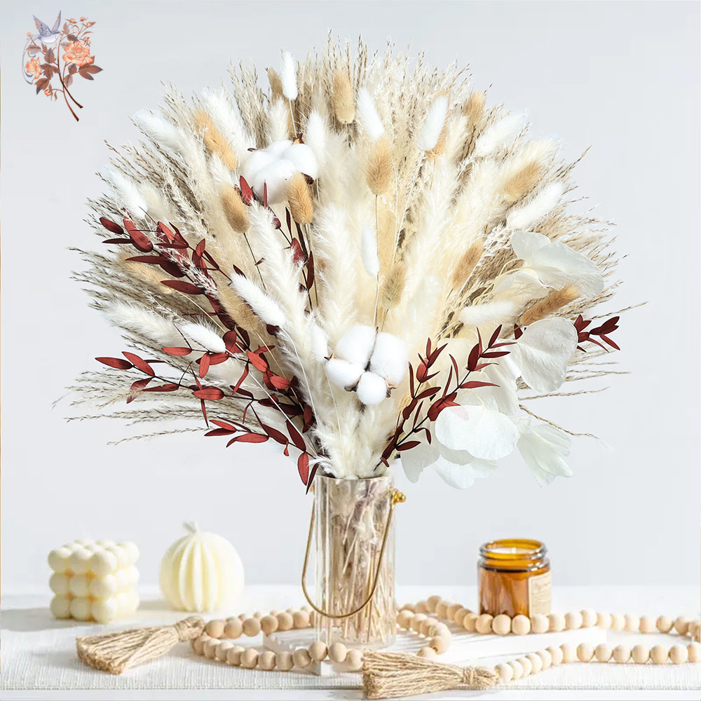70pcs Dried Pampas Flowers Bou - огляд і ціна Dried Pampas Bundle