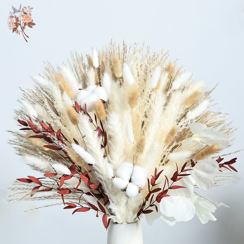 70pcs Dried Pampas Flowers Bou - огляд і ціна Dried Pampas Bundle