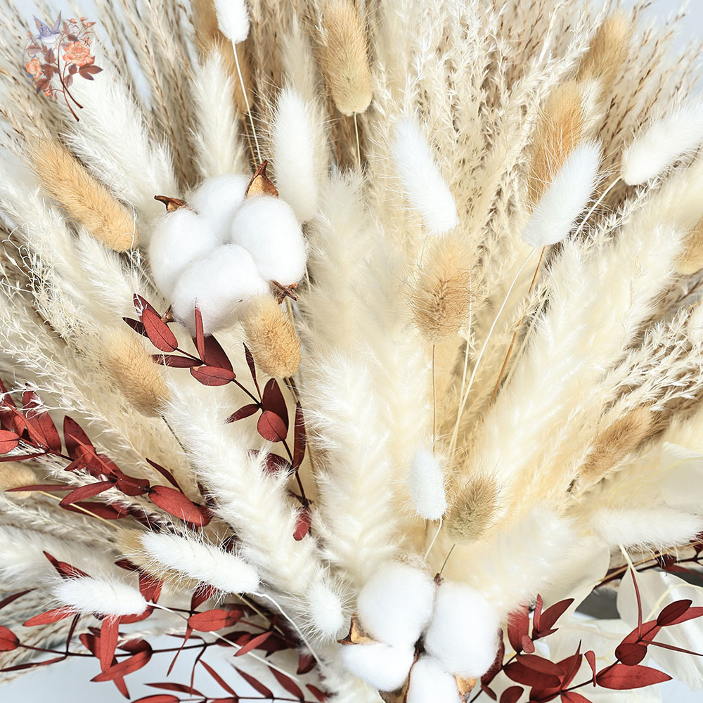 70pcs Dried Pampas Flowers Bou - огляд і ціна Dried Pampas Bundle