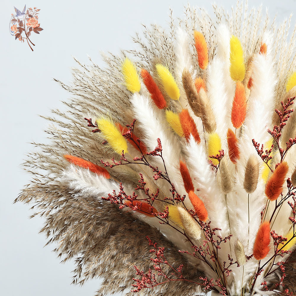 85 Pieces Natural Fluffy Autum - огляд і ціна Dried Pampas Bundle