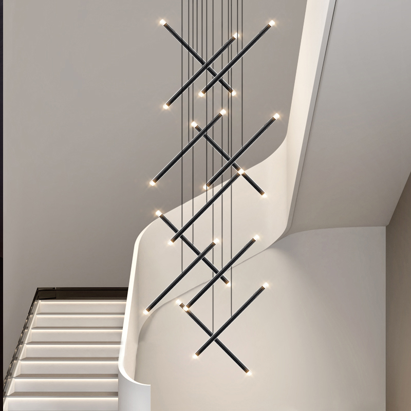 Modern Chandelier LED Stair Ch - огляд і ціна Interior Design Deck