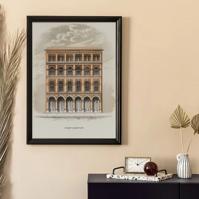 Vintage Drawing Sketch Geometr - огляд і ціна Interior Design Sketch