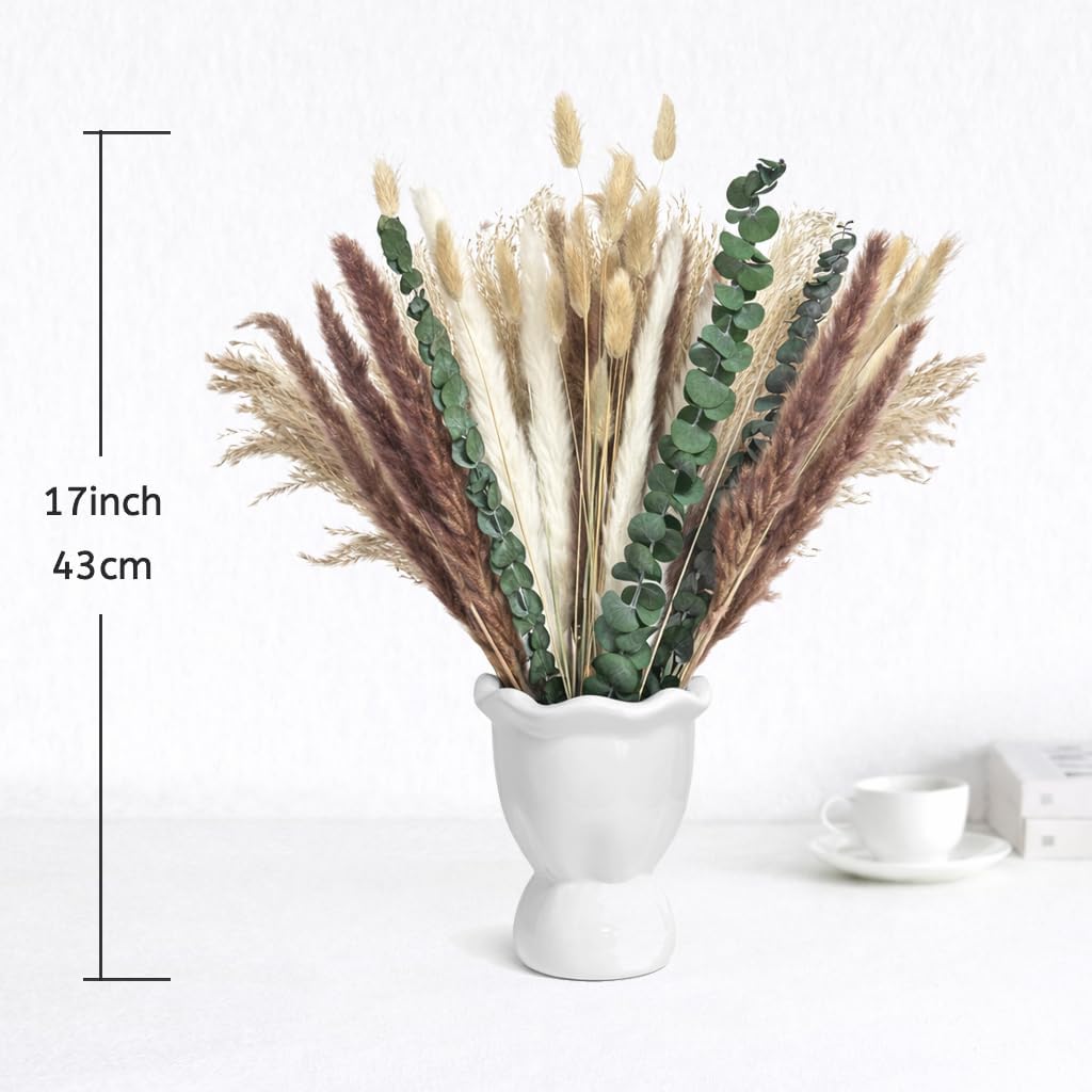 65Pcs DIY Natural Dried Flower - огляд і ціна Dried Pampas Bundle