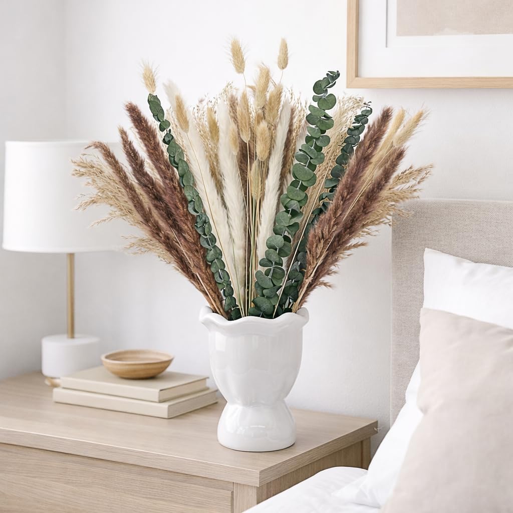 65Pcs DIY Natural Dried Flower - огляд і ціна Dried Pampas Bundle
