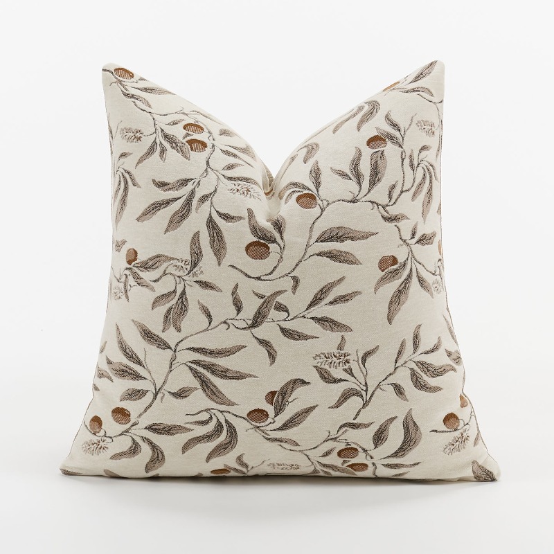 Cream Beige Chenille Botanical - огляд і ціна Textured Throw Natural